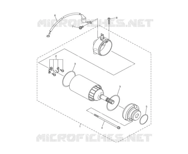 STARTMOTOR 250/300
