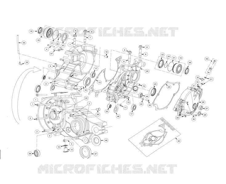 CARTERDELEN / PAKKINGSET