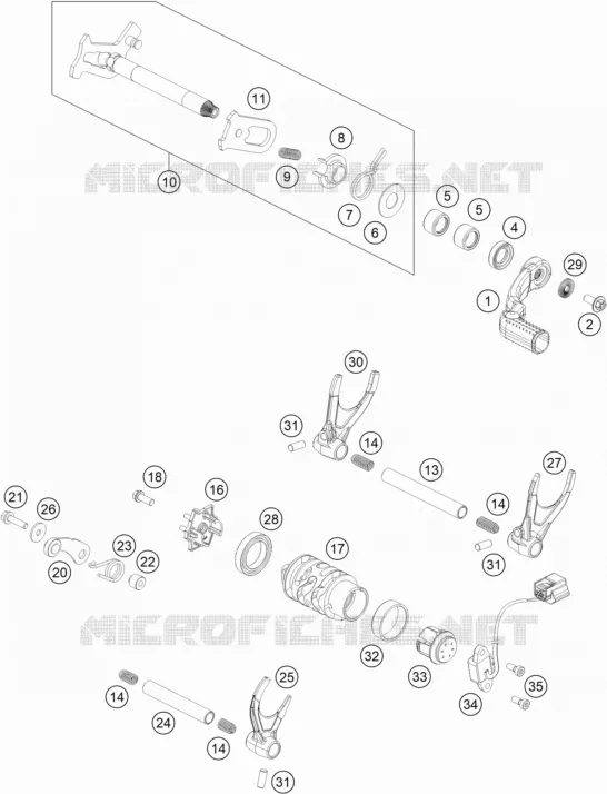 SCHAKEL MECHANISME