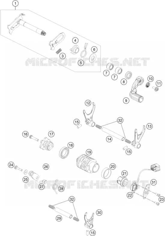 SCHAKEL MECHANISME