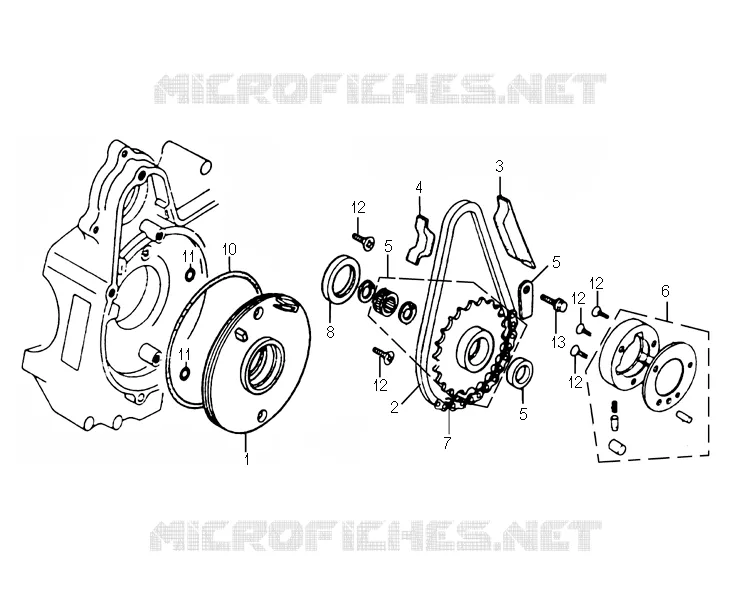STARTMOTOR KOPPELINGS