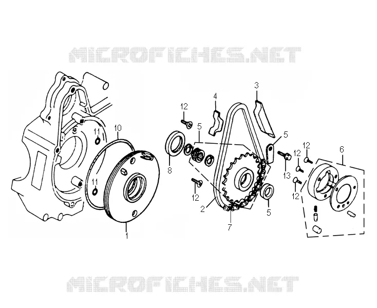STARTMOTOR KOPPELINGS
