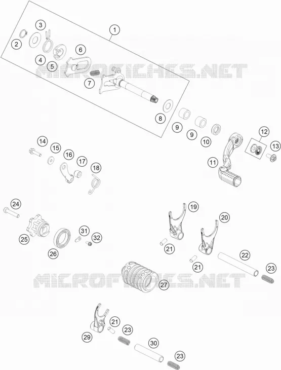 SCHAKEL MECHANISME