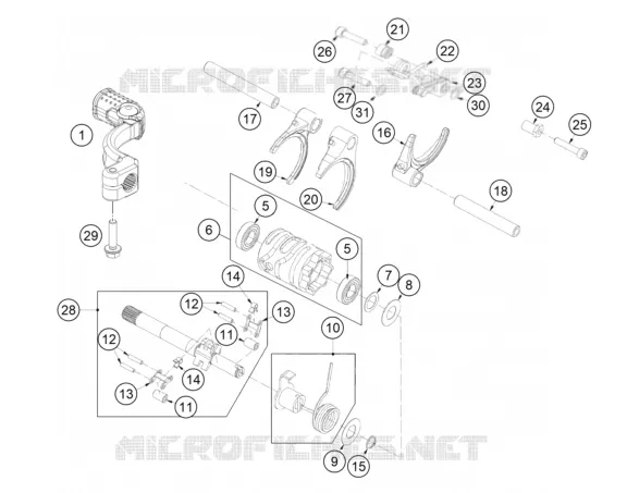 SCHAKEL MECHANISME