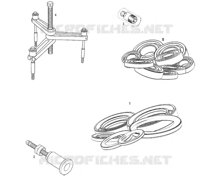 GEREEDSCHAP / KEERRINGEN KIT