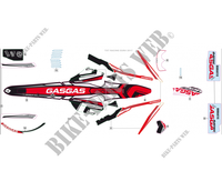STICKERS KIT voor GASGAS TXT RACING 250 E4 2018