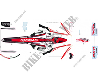 STICKERS KIT voor GASGAS TXT RACING 280 E4 2018