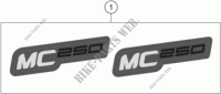 STICKERS voor GASGAS MC 250 2023