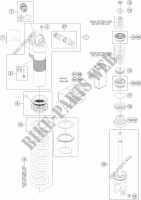 SCHOKBREKER (ONDERDELEN) voor GASGAS MC 450F TROY LEE DESIGNS 2022